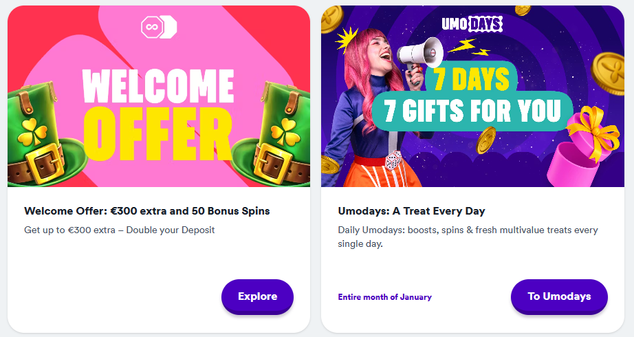 Casumo Casino bonus